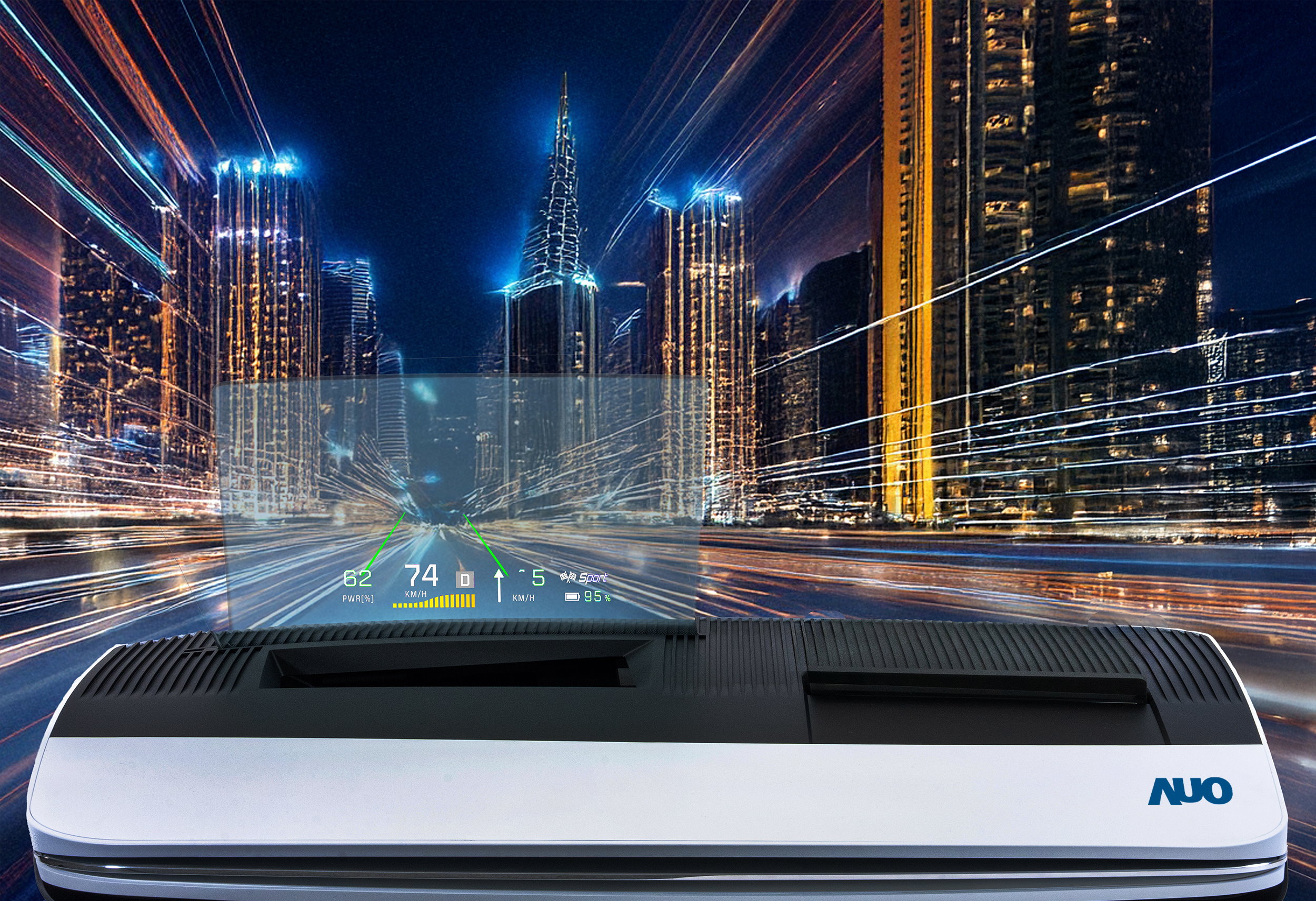 友达推出13吋Micro LED抬头显示器，提供高入眼亮度、高色彩饱和度的显示质量，在阳光下或黑暗中都清晰可见，并利用Micro LED模块体积小的优势，解决车用空间有限的痛点